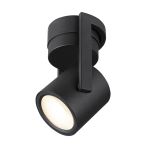 SLV Oculus Parete e Luce da soffitto Aluminium Nero 11W 780lm - 920-930 Dim To Warm | Miglior Resa Cromatica - Dimmerabile 