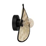 Eglo Luce Da Parete Marywell Acciaio Nero | IP20 - Adatto per 1x E27 