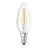 Osram Classic LED E14 Candela Filamento Chiara 4W 470lm - 827 Bianco Molto Caldo | 3 Step Dim - Sostitutiva 40W