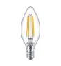 Philips Corepro LED Candela E14 Filamento Chiara 6.5W 806lm - 827 Bianco Molto Caldo | Sostitutiva 60W
