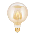 WiZ Smart LED E27 Globe Filamento Ambra 125mm 6.5W 720lm - 820-845 Regolabile Bianca | Dimmerabile - Sostitutiva 50W