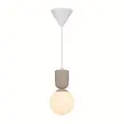 Nordlux Sadie Luce Pendente Composite Beige | Adatto per 1x E14