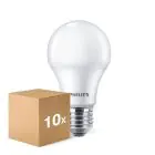 Confezione Multipack 10x Philips Corepro LED Bulbo E27 Pera Ghiaccio 4.9W 470lm - 827 Bianco Molto Caldo | Sostitutiva 40W