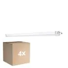 Confezione Multipack 4x Ledvance Stagna LED 33W 3960lm - 840 Bianco Freddo | 120cm