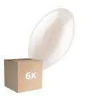 Confezione Multipack 6x Ledvance LED Bulbo HQL LED FIL V E40 60W 9000lm - 840 Bianco Freddo | Sostitutiva 125W