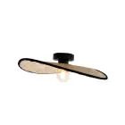 Eglo Luce da soffitto Marywell Acciaio Nero | IP20 - Adatto per 1x E27 